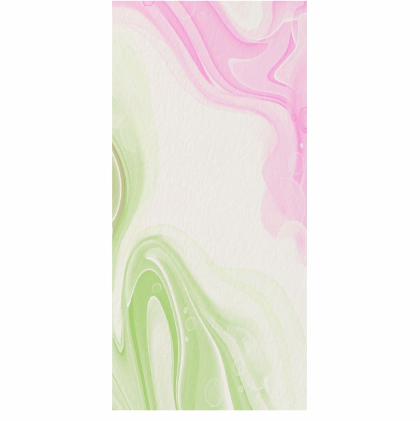 Painel 2.00x1.00  Mesclado Rosa .Verde  